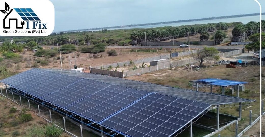 250kW commercial on-grid solar array in Mannar district
